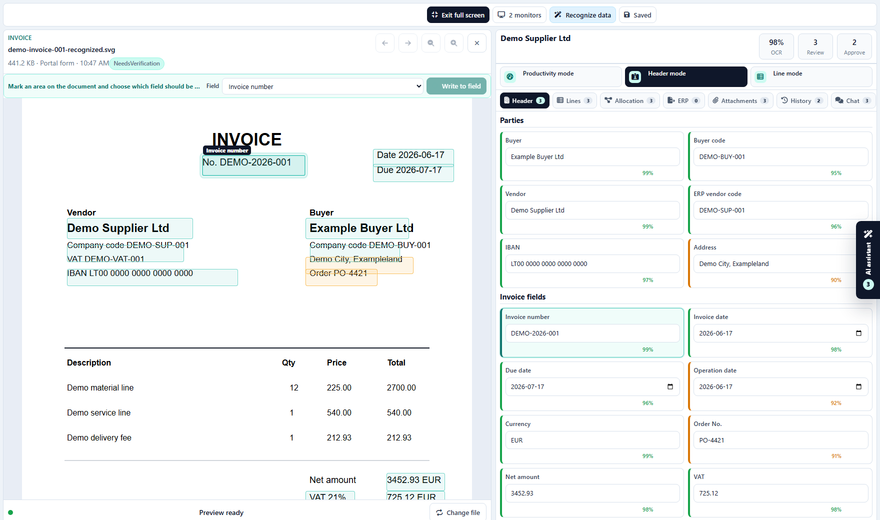 IDP verifier workbench